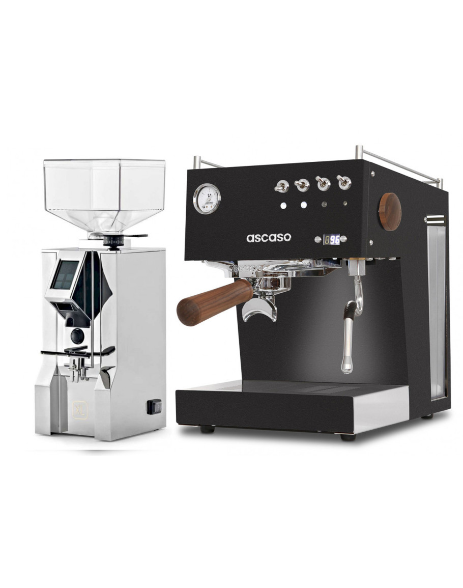 over gelei Festival Set Ascaso Steel Duo PID Espresso Machine + Eureka ORO Mignon XL Domestic  grinder