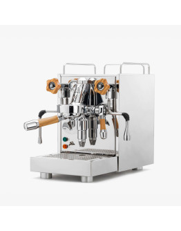 ECM Handleset for Rotary valve Machines Olive wood model
