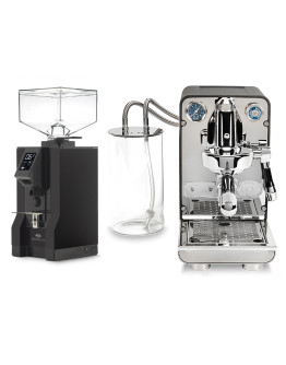 Set ECM Puristika Domestic Espresso Machine + Eureka Mignon Specialita Automatic Grinder for Domestic use