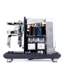 Set ECM Synchronika Anthracite Espresso Machines + Eureka Mignon Zero Single Dose Grinder for Domestic use