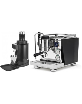 Set Rocket Espresso R NINE ONE  Domestic Espresso Machine + Ceado E5SD Opalglide Single-Dose Coffee Grinder