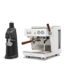 Set Ascaso BABY T PLUS Espresso Machine + Compak PK100 LAB Coffee Grinder