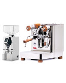 Set Lelit Bianca Top-Level Espresso Machine + Eureka ORO Mignon XL Domestic grinder