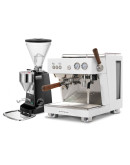 Set Ascaso BABY T PLUS Espresso Machine + Mazzer Super Jolly Electronic Coffee Grinder