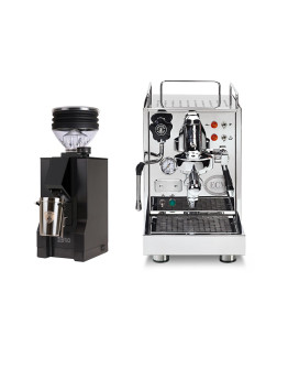 Set ECM Classika PID Espresso Machine + Eureka Mignon Zero Single Dose Grinder for Domestic use