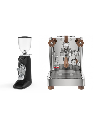 Set Lelit Bianca TOP-Level Espresso Machine + Compak E8 DBW Coffee Grinder with an integrated scale