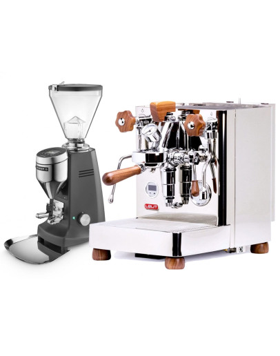Set Lelit Bianca TOP-Level Espresso Machine + Mazzer SUPER JOLLY V Pro Professional Grinder
