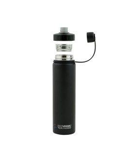 EcoVessel - Insulated Water Bottle Boulder - Silver Express 700 ml