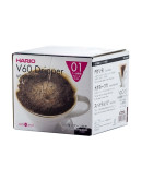 Hario V60-01 Ceramic Coffee Dripper Red
