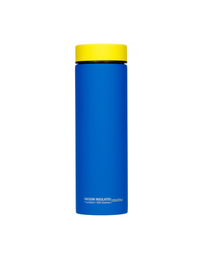 Asobu - Le Baton Blue / Yellow - 500ml Travel Bottle