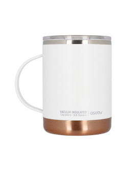 Asobu - Ultimate Coffee Mug White - Insulated Mug 360ml