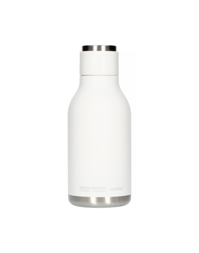Asobu - Urban Water Bottle White - 460ml Travel Bottle