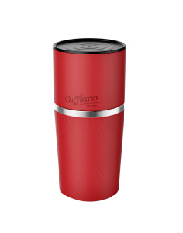 Cafflano Klassic - All in One Coffee Maker - Red