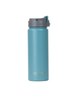 EcoVessel - Insulated Water Bottle PERK - Teal Lagoon 600 ml