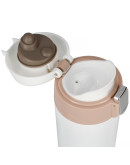 Asobu - Diva Cup White / Brown - 450ml Travel Mug
